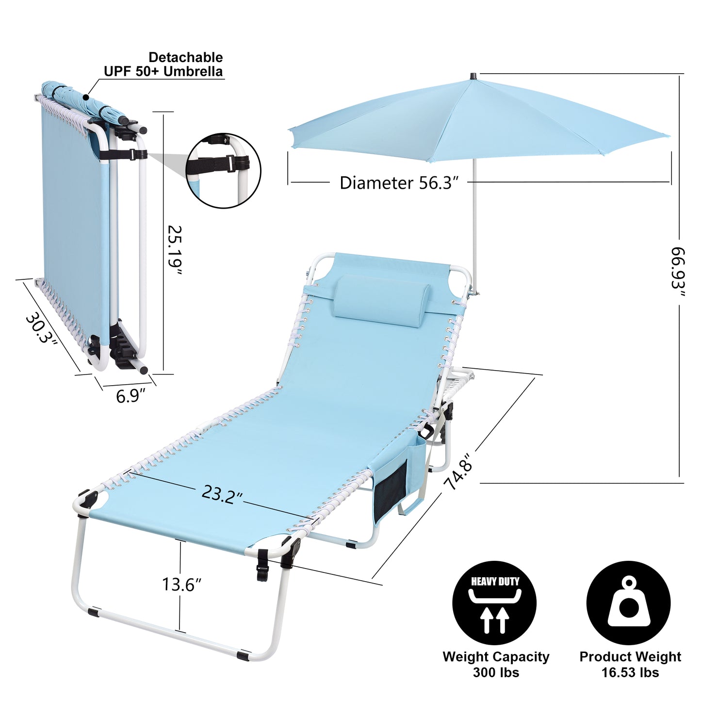 heavy duty lounge chair