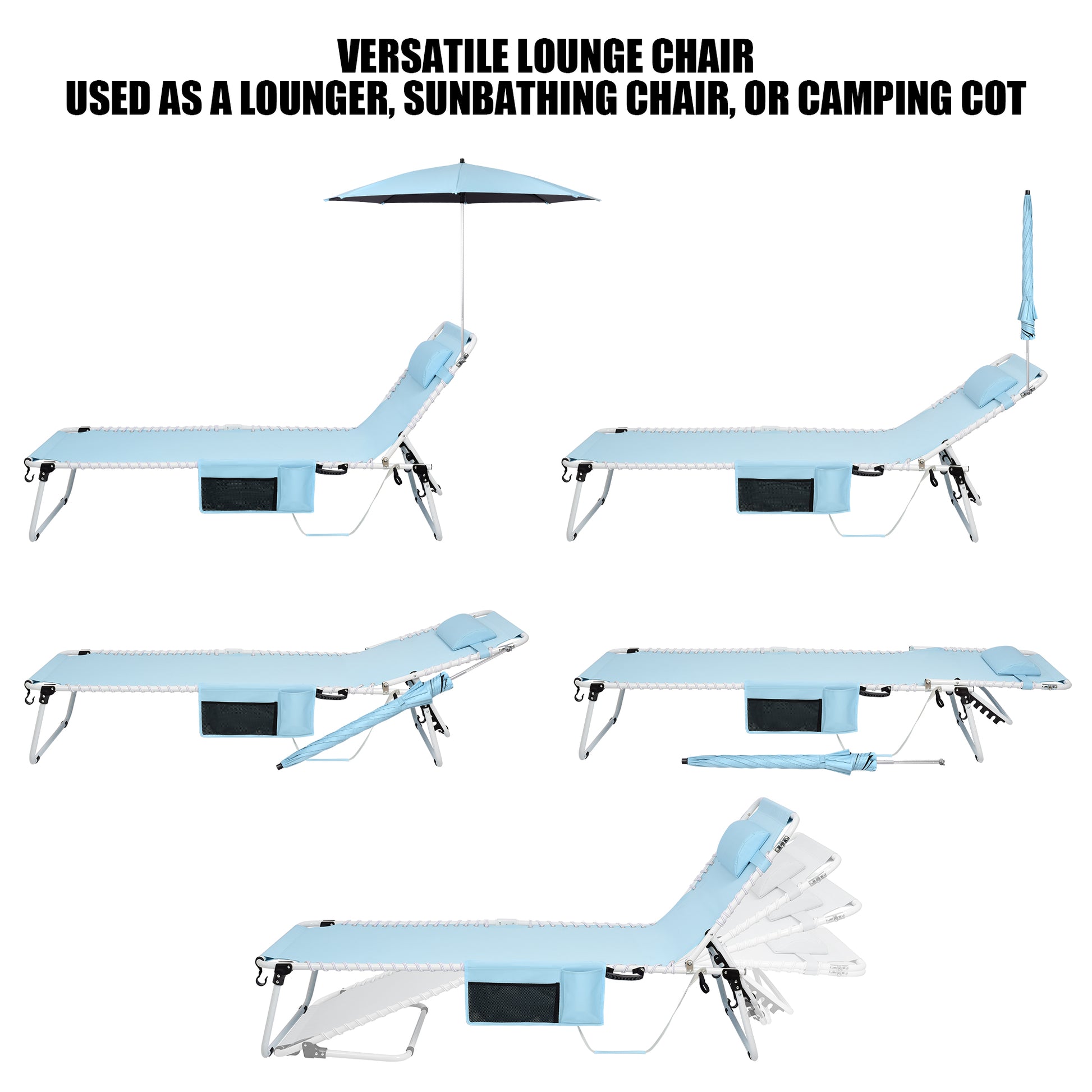 folding chaise lounge